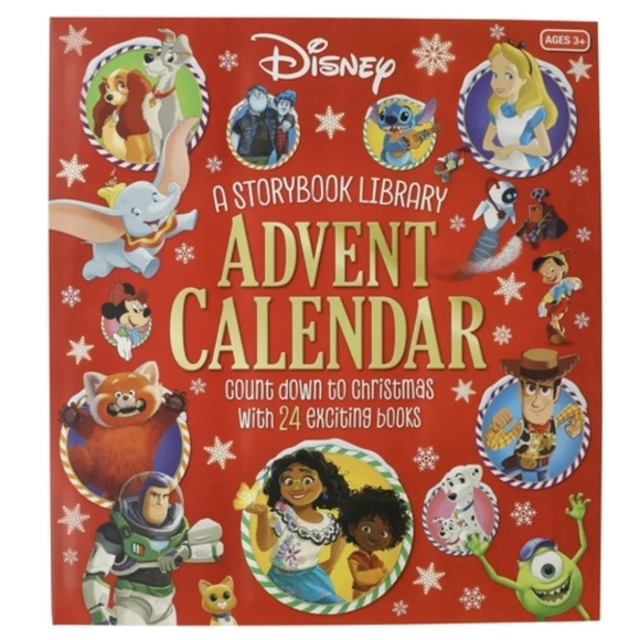 Disney Advent Calendar Storybook Collection New - Picture 1 of 4